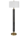 Summit - Rustic Floor Lamp - Black