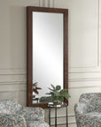 Durant - Tall Wood Mirror - Brown