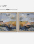 Dusk - Framed Prints (Set of 2)