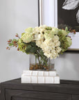 Cecily - Hydrangea Bouquet - Green