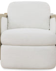 CC - Wilma Swivel Chair - White