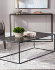 Coreene - Industrial Coffee Table - Black