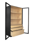 Charlotte - Tall Cabinet - Black