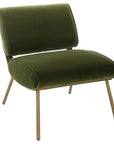 Knoll - Mid-Century Accent Chair - Green