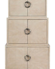 Nouveau Chic - Bar Cabinet - Light Brown