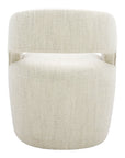 Barrow - Rolling Dining Chair - White Mist