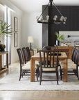 Big Sky - Leg Table With 1-24" Leaf - Light Brown
