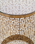 Algernon - Accent Table - Gold