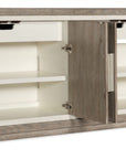 Serenity - Tulum Media Storage Cabinet - Gray