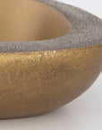 Ovate - Bowls (Set of 2) - Brass