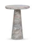 Huxley - Marble Round Accent Table