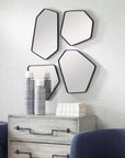 Linneah - Mirrors (Set of 4) - Black