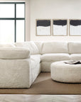 SS - Barefoot Ottoman - White