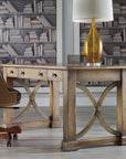 Melange - Architectural Writing Desk - Light Brown