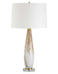Lyra - Table Lamp - White & Gold