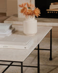 River - Coffee Table - Botticino Beige
