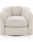 Daisy - Upholstered Swivel Chair - Coastal Sand