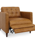 Bridgers - Power Recliner Chair Leather - Tan