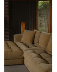Davie - Left Arm Facing Chair - GoldenYellow