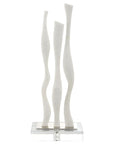 Gale - Marble Sculpture - White