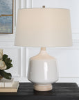 Opal - Table Lamp - Gloss White