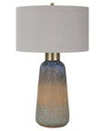 Western Sky - Ceramic Table Lamp - Blue