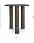 Deacon - Outdoor Side Table - Deep Bronze