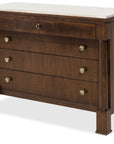 Archives - Four-Drawer Chest - Dark Brown