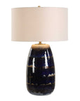 Orleans - Glaze Table Lamp - Blue