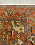 33456 Antique Serapi Heriz