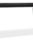 Charleston - Rectangle Leg Dining Table With 2-22" leaves - Dark Brown