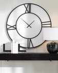 Reema - Wall Clock - Black