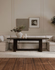 Fable - Slipcover Dining Banquette U-Shape - Beige