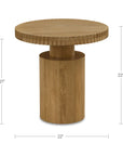 Leigh - Side Table - Brown