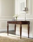 Leg Desk 42" - Dark Brown