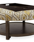 Harlow - Round Non-Tufted Ottoman