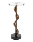 Remolino - Drink Table - Bronze