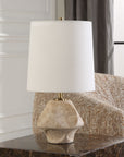 Indent - Travertine Accent Lamp