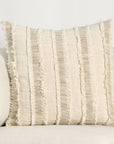 Nenna - 22" x 22" AF Pillow - Natural / Ivory