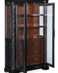 Charleston - Display Cabinet - Black