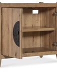 Vineyard Row - Two-Door Nightstand - Light Brown