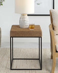 Laramie - Rustic Rope Accent Table
