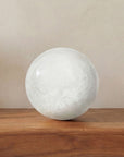 Odessa - Sphere Tabletop Accent - Green / Onyx Marble