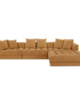 Davie - Lounge Modular Sectional - Golden Yellow