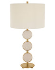 Three Rings - Contemporary Table Lamp - Beige