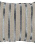 Delgada - 26" x 26" Pillow - Natural / Blue