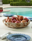 Quarried Stone - Indoor-Outdoor Bowl - Brown