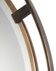 Carrizo - Round Mirror - Bronze