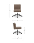 Sally - Office Chair - Light Brown
