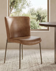 Early - Dining Chair Leather (Set of 2) - Tan